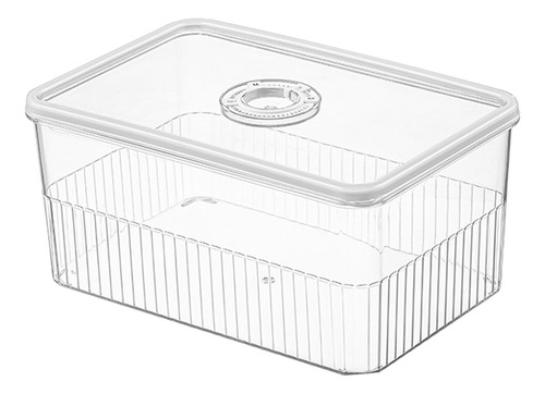 Caja De Almacenamiento Para Refrigerador Con Tapas De Plásti
