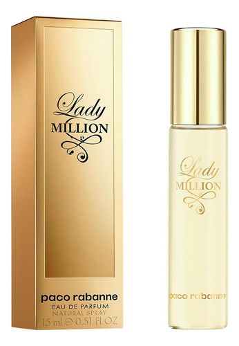 Perfume Paco Rabanne Lady Million Edp 15 Ml Para Mujer