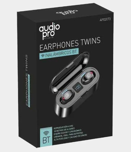 Audifonos Twins  Inalambricos Bt   Audio Pro Studio