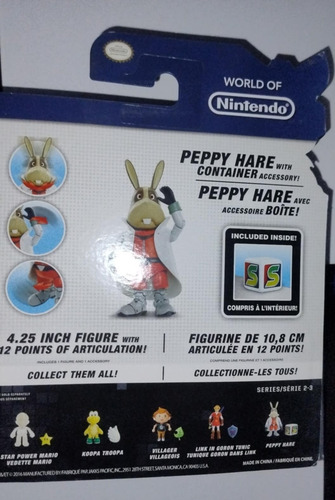 Figura World Of Nintendo Peppy