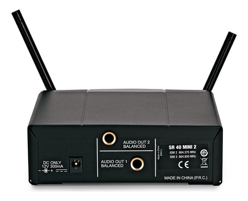 Micrófonos Inalámbricos Akg Wms40 Mini Dual Vocal Set