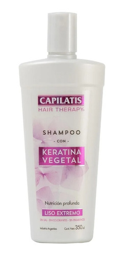 Shampoo Capilatis Hair Therapy Cabellos Con Daño Extremo