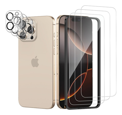 New'c 3 Protectores De Pantalla Para iPhone 16 Pro Max (6,9