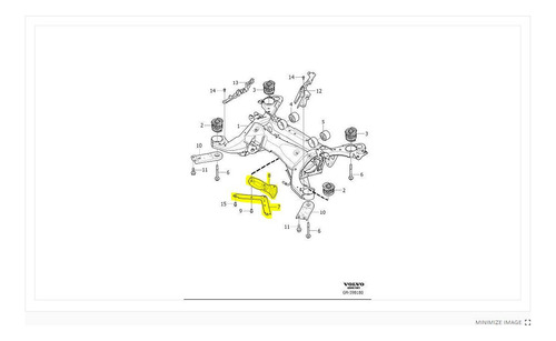 Braço Suspensão Traseira Xc60 Xc90 2018/2022 Original