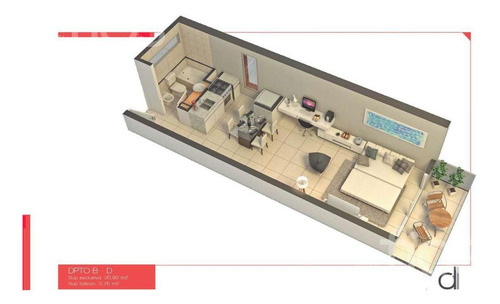 Venta- A Estrenar- Monoambiente Con Balcón - República De La Sexta-para Escriturar