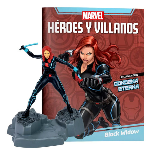 Coleccion Héroes Y Villanos Marvel N° 15 Black Widow