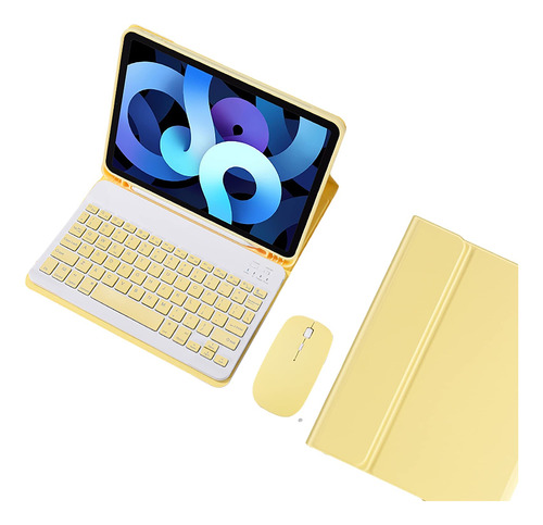 Funda Teclado Para iPad Pro 11  2021 Soporte Mouse