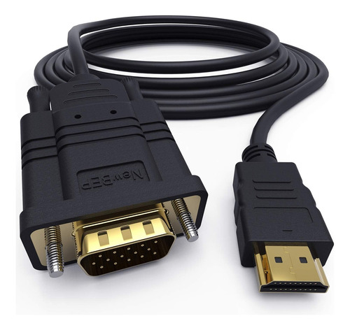 Cable Convertidor Adaptador Hdmi A Vga 1.8 Metros Laptop Tv