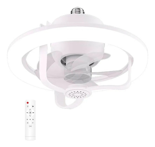 Lampara Con Ventilador De Techo Luz Led 50 W Tianlai Lv50w11