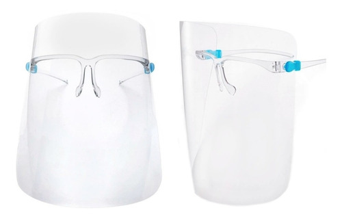 Careta Con Armazón Reutilizable Con Lentes Protector Facial