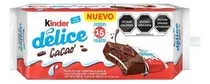 Comprar Pastelito Kinder Delice Cacao 15 Pzas De 39 G C\u002Fu O 585 G