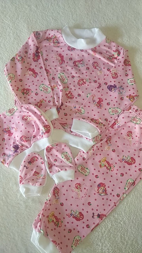 Pijamas De Bebé [niña] 0 A 3 Meses 