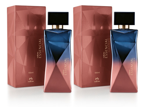 Imagem 1 de 4 de Kit 2 Deo Parfum Essencial Oud Pimenta Feminino Perfume