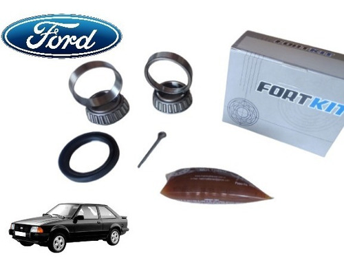 Imagem 5 de 8 de Kit Rolamento Roda Traseira Escort 94 Fiesta 95 Ka 97