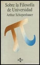 Livro Sobre La Filosofía De Universi Arthur Schopenhaue