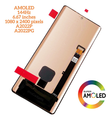Sjp L Pantallas Amoled For Zte Axon 30 Ultra 5g A2022p