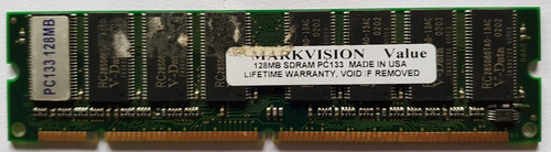Memoria Dimm 128mb Pc133 - Usada- Entrega En Villa Devoto