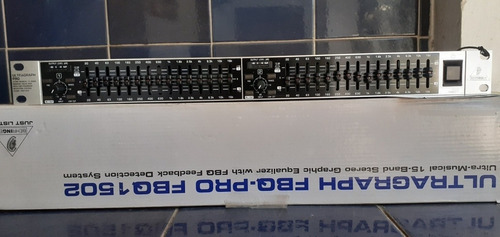 Imagen 1 de 10 de Ecualizador Bheringer Fbq 1502