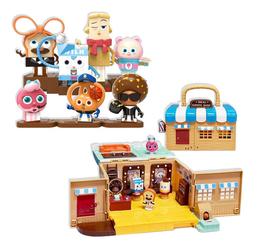 Bread Barbershop Bundle Welcome To Bbs Playset & Bbs - Jue