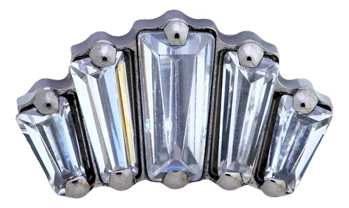 comprar Piercing Labret Titanio Oreja Multiuso Cz Baguette Bead