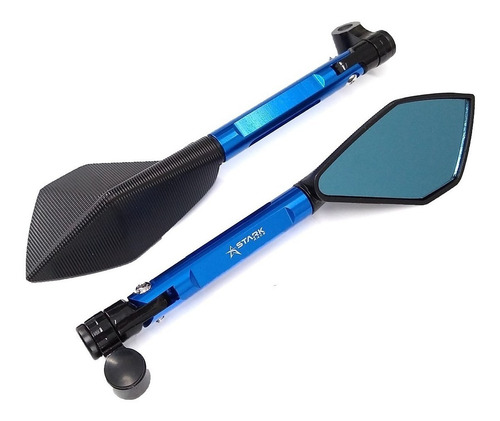 Imagem 3 de 9 de Retrovisor Esportivo Stark Race Tomok 2 Moto Yamaha Mt 07