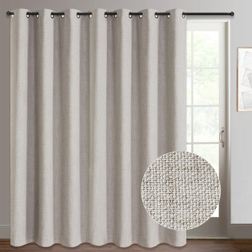 Rose Home Fashion - Cortinas Para Puerta Corrediza, Aspecto