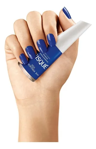Esmalte Uñas Coloridos Risqué Color 610 - Azul Hortensia