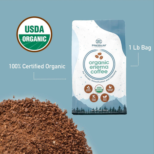 Premium Café Orgánico, Limpieza Colon 454g