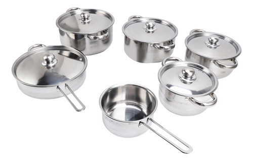 Juego De Utensilios De Cocina De Acero Inoxidable De 7 Pieza
