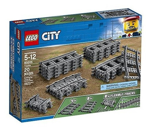 Lego Trilhas Da Cidade Kit De Construção 60205 (20 Peças)