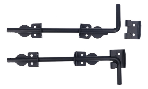 Porta Ground Track, 2 Peças, Porta, Metal Pesado, Preto De 1