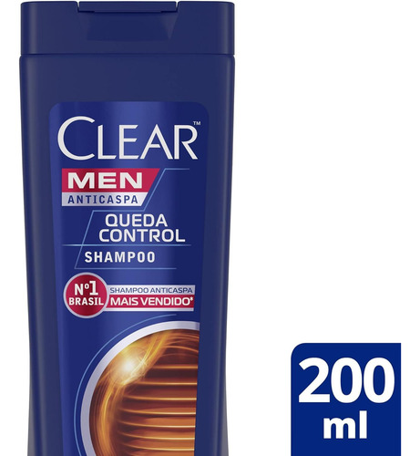 Kit C/ 6 Clear Shampoo Queda Control 200ml