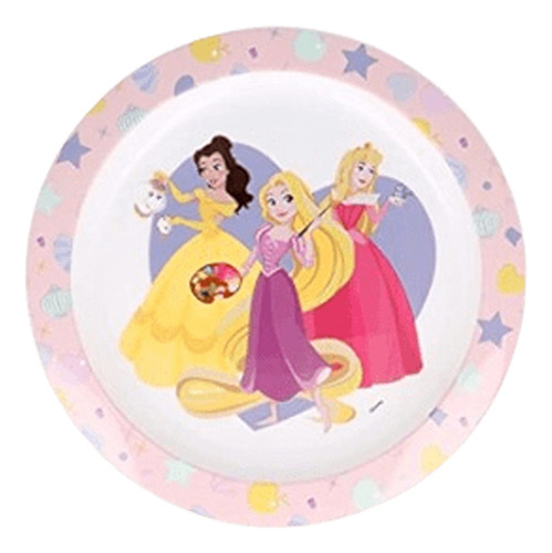 Plato Para Niña Princesas Disney 20cm Disney