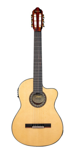 Guitarra Electroacustica Valencia Vc564 Nylon Natural