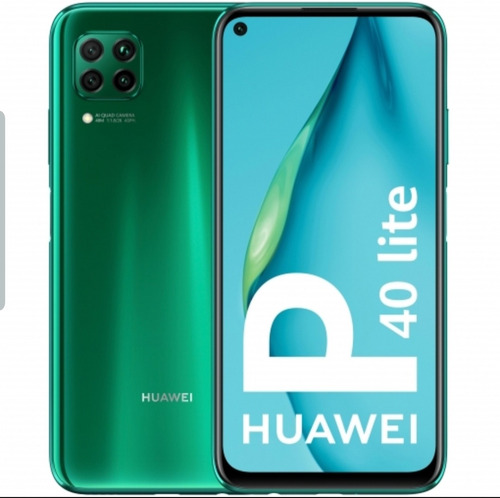 Huawei P40 Lite 128gb 6gb Negro Verde Sellado Con Garantía