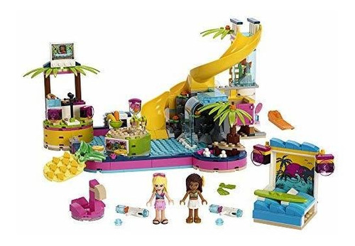 Lego Friends Andrea's Pool Party 41374 Juego De Construcción