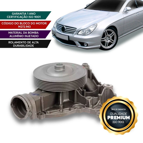 Bomba D Agua Mercedes-benz Cls280 C219 3.0 2008/2010