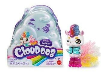 Kit Com 2 Cloudees Mini Figura Surpresa - Mattel Gnc94