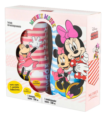 Kit Minnie Mouse Suave Sha 250ml + Cond 230ml Nutriex (165)