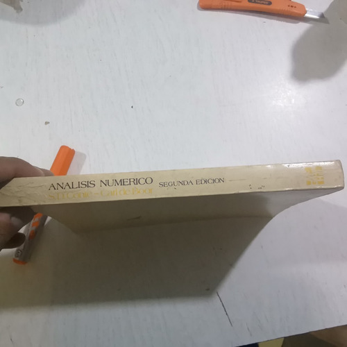 Análsis Numérico S. D. Conte, Carl De Boor. 2a Edición. (Usado)