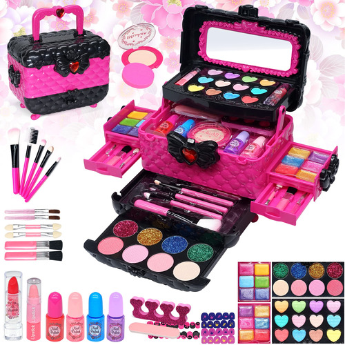 Kit De Maquillaje Para Nias  57 Piezas De Princesa Real Para