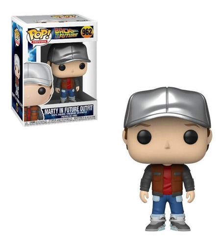 Funko Pop Back To The Future Marty In Future Outfit #962 Dgl