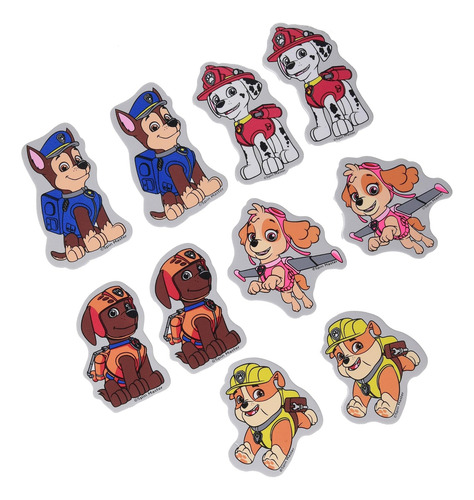 Nickelodeon Paw Patrol Adhesivos De Espuma Para Pared De Bañ