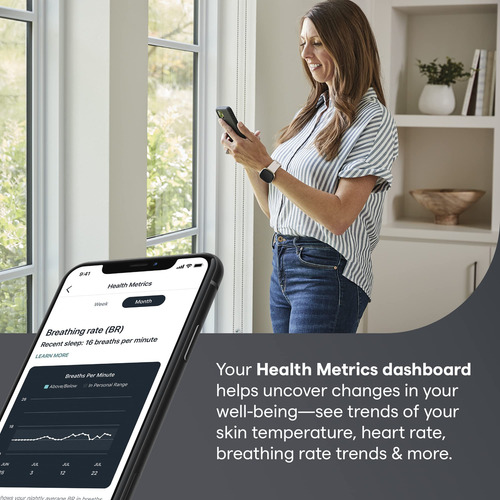 Reloj Inteligente Fitbit Sense Advanced Heart Health Carbon