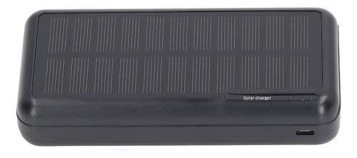 D Banco De Energía Solar Portátil De 3000 Mah Con Doble