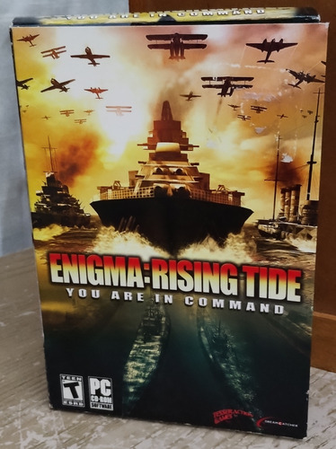 Pc Cd-rom: Enigma: Rising Tide,you Are In Command, Sellado 