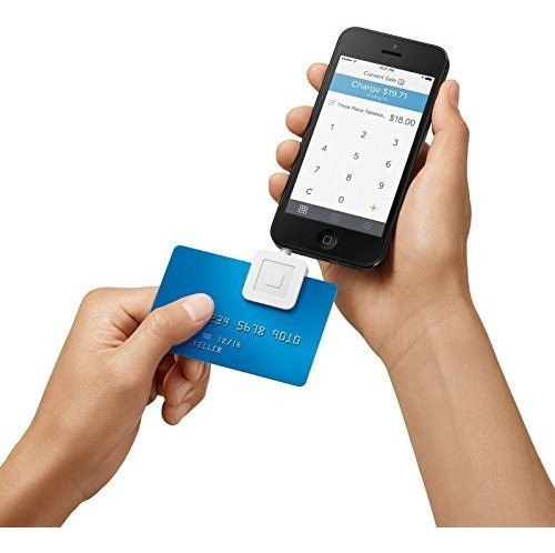 Lector De Tarjetas De Credito Square Para iPhone, iPad Y And