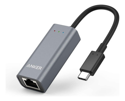 Adaptador Usb C A Ethernet  Portatil De 1 Gigabit  10/100/1