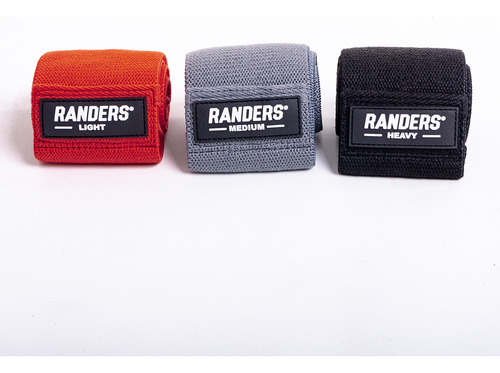 Imagen 7 de 9 de Set Bandas Elasticas Randers Arg-016 X3 Resistencia Tela