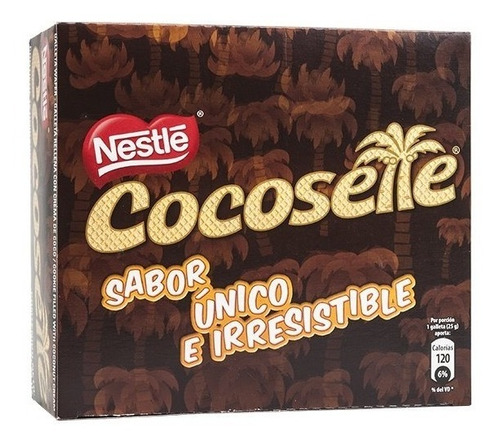 Cocosette Nestle Galletas Rellenas Importado Caja X21 